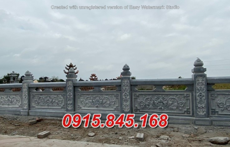 66 Hàng rào lăng mộ đá thiết kế đẹp nhất Nghệ An